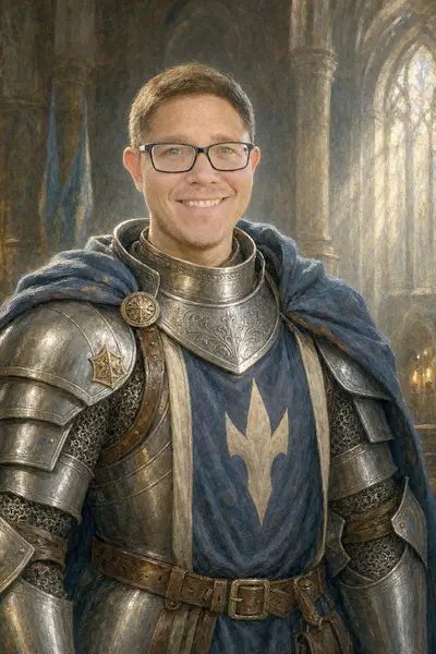 The Paladin portrait