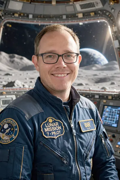 Moon Base Pilot portrait