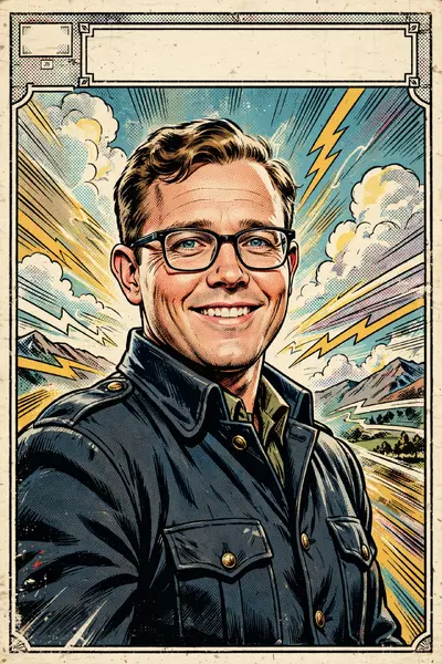 Speedster portrait