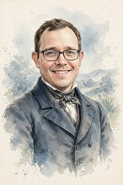 Ink and Wash portrait